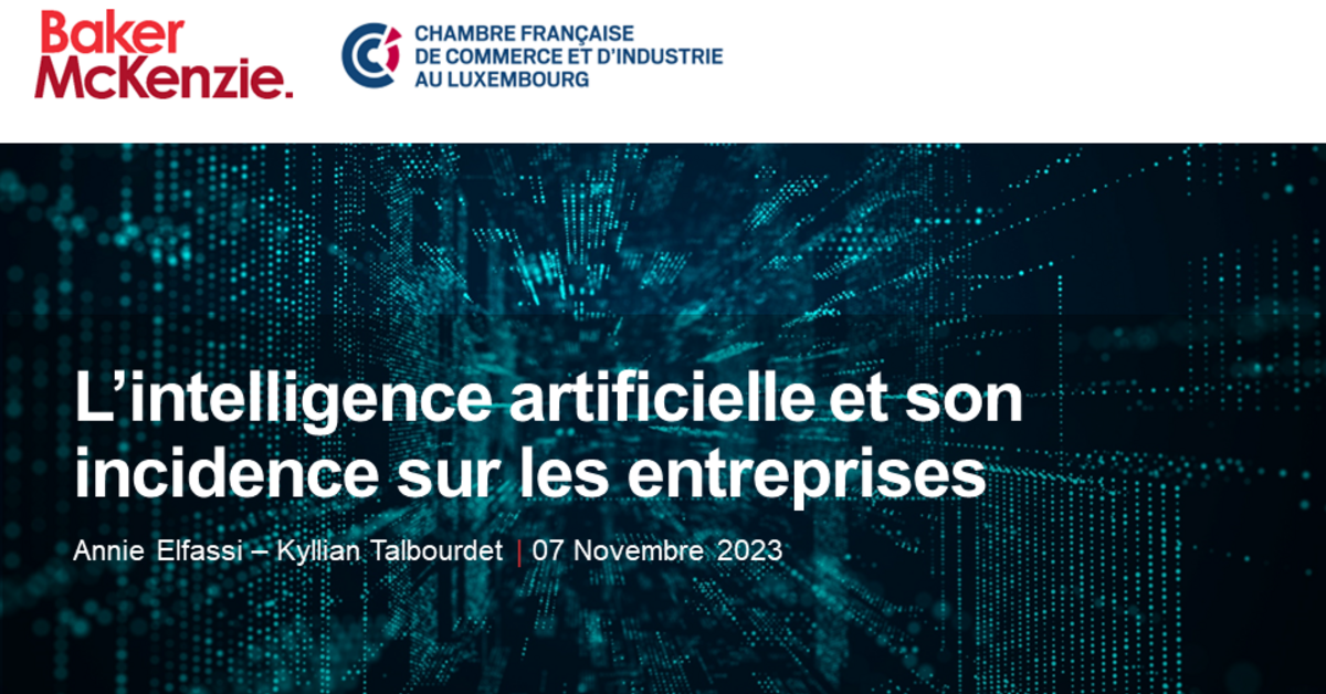 L'intelligence artificielle et son incidence sur les entreprises | CCI ...